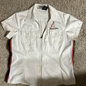 Women’s Harley Davidson garage shirt